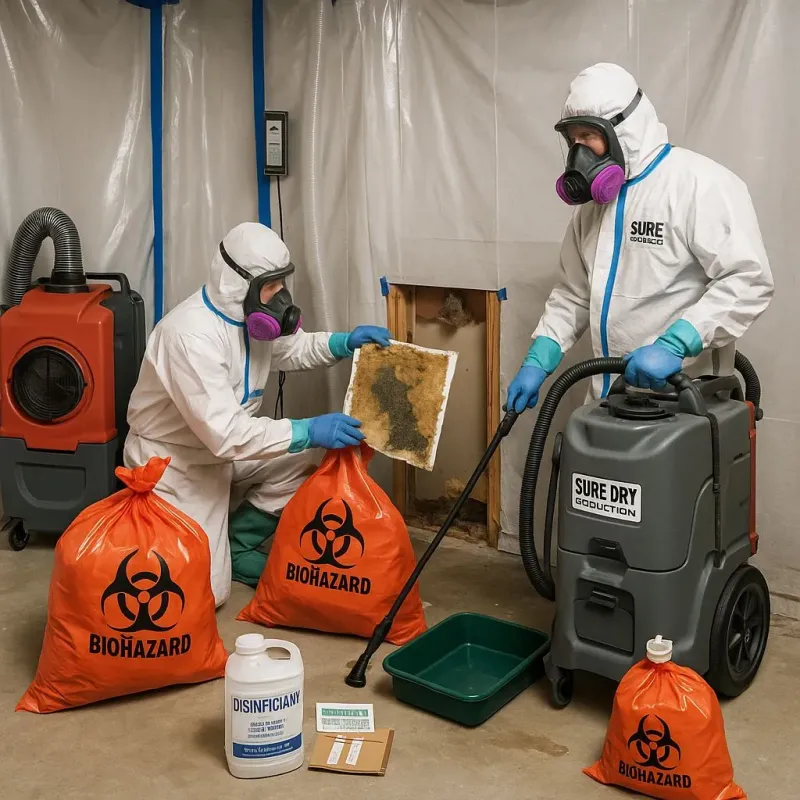 Contaminated Water Handling Protocols process in Wyandotte, MI