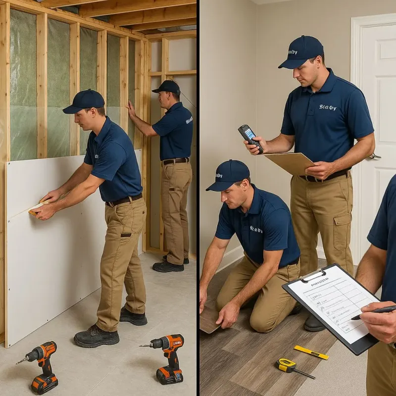 Repairs and Reconstruction process in Wyandotte, MI